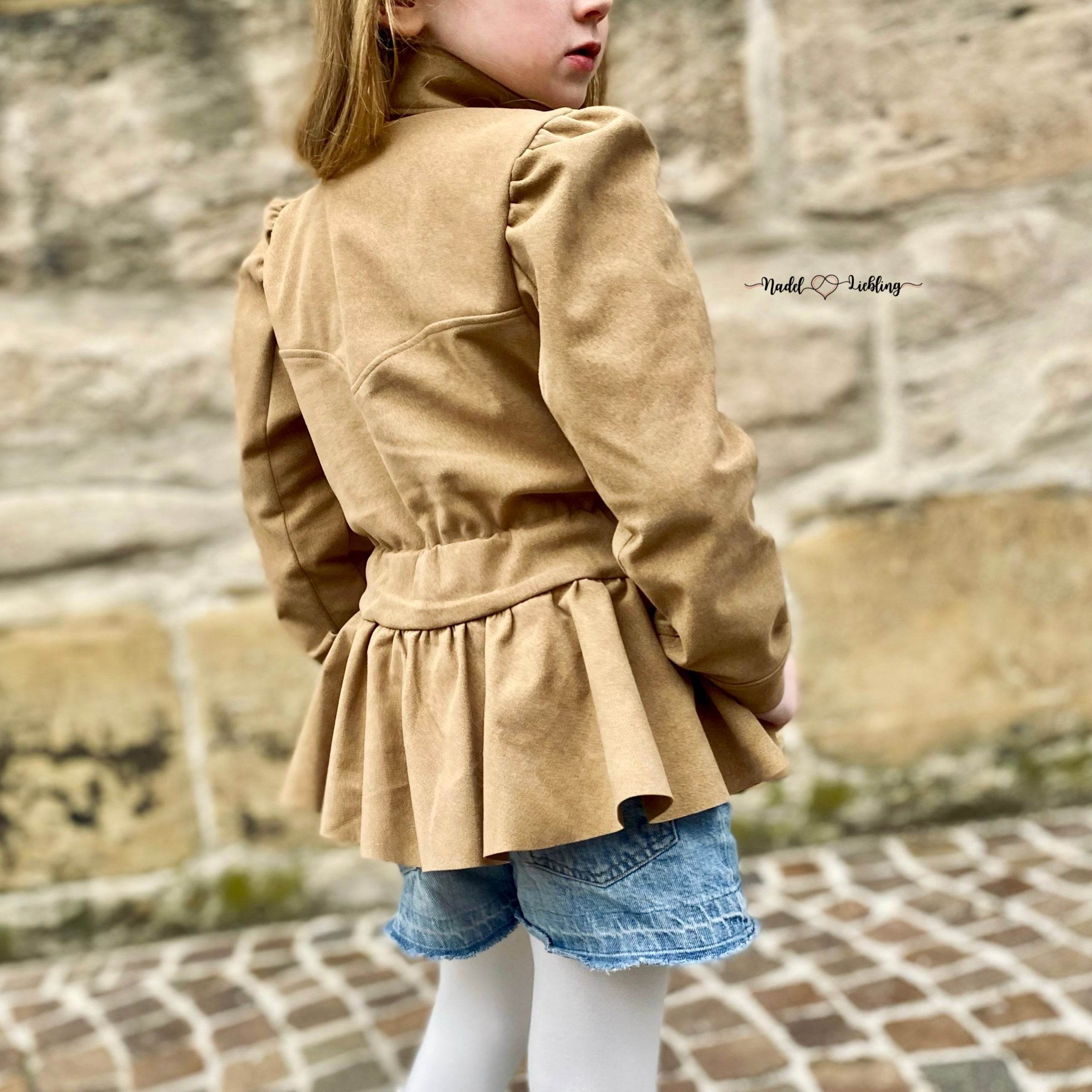 Schnittmuster Jacke Annabelle Gr. 86-140 - Sewando