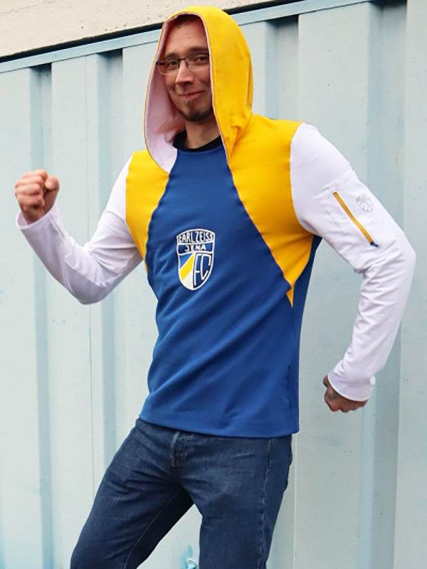 Schnittmuster CHRIS - Shirt oder Hoodie mit Teilungsnaht für ihn Gr. 44-62 - Sewando
