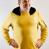 Schnittmuster CHRIS - Shirt oder Hoodie mit Teilungsnaht für ihn Gr. 44-62 - Sewando