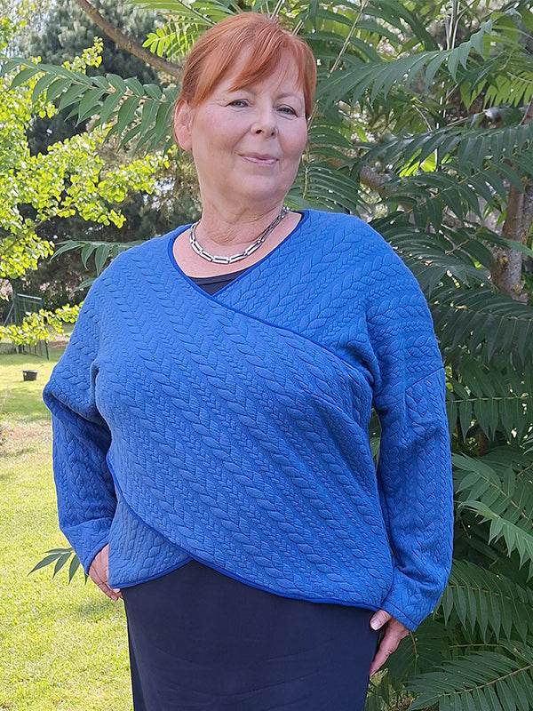 Schnittmuster CRISSI - Crisscross-Pullover Gr. 34-54 - Sewando