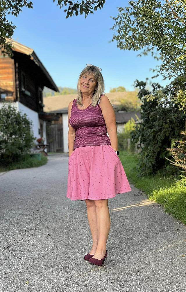Schnittmuster Hosenrock Caminit Culotte Gr. XS - XXL DE/EN/FR - Sewando