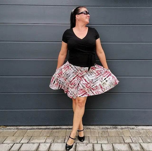 Schnittmuster Hosenrock Caminit Culotte Gr. XS - XXL DE/EN/FR - Sewando