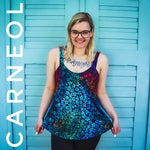 Schnittmuster Boho-Top Carneol Gr. 32 - 56 DE - Sewando