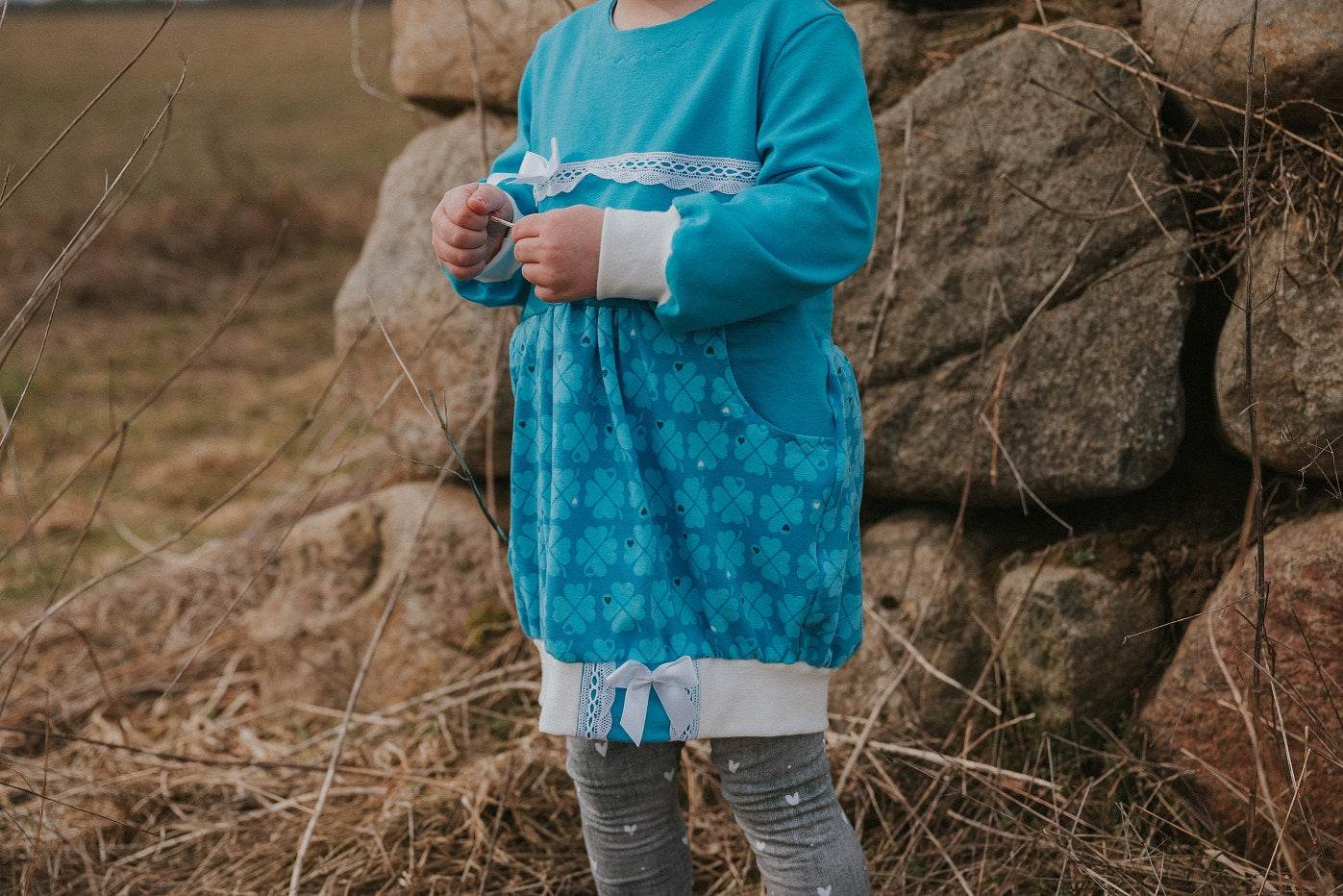 Schnittmuster KleiderElla Sweatkleid Gr. 80-140 - Sewando