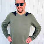 Schnittmuster CHRIS - Shirt oder Hoodie mit Teilungsnaht für ihn Gr. 44-62 - Sewando