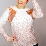 Schnittmuster CHRISTA - Hoodie oder Shirt mit besonderer Teilungnaht Gr. 34-54 - Sewando