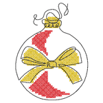 Stickdatei - Bestecktaschen - Weihnachten (12 Single Line Motive) - Sewando