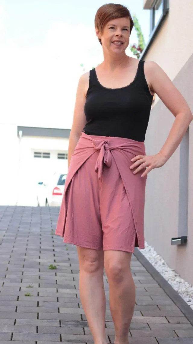 Schnittmuster Wrap Pants Citrin Gr. S - XXXL DE/EN/FR - Sewando