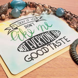 Good Taste | SVG, DXF, PNG Plotterdatei, Laserdatei - Sewando