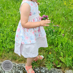 Schnittmuster Kleid Elisa Sommerkleid Stufenkleid Gr. 86-140 - Sewando