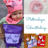 Schmetterlinge, 8 Stück
