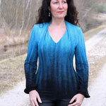 Schnittmuster COREY Set Shirt und Kleid mit ganz besonderem Kragen und gar nicht schwer zu nähen Gr. 34-54 - Sewando