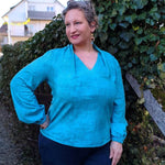 Schnittmuster COREY Set Shirt und Kleid mit ganz besonderem Kragen und gar nicht schwer zu nähen Gr. 34-54 - Sewando