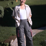 Schnittmuster CORINNA- Cargohose, Regenhose mit den typischen Taschen Gr. 34-54 - Sewando