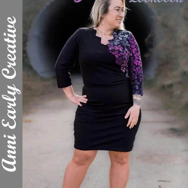 Schnittmuster Kleid Onyx Gr. 32 - 56 DE - Sewando