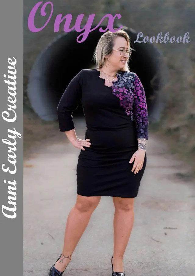 Schnittmuster Kleid Onyx Gr. 32 - 56 DE - Sewando