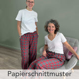 Schnittmuster Pyjamahose Unisex Gr. XS-XXL