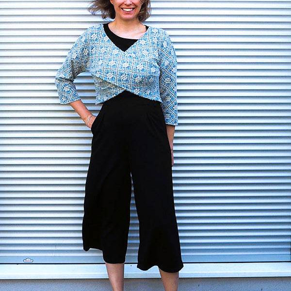 Schnittmuster CRISSI - Crisscross-Pullover Gr. 34-54 - Sewando