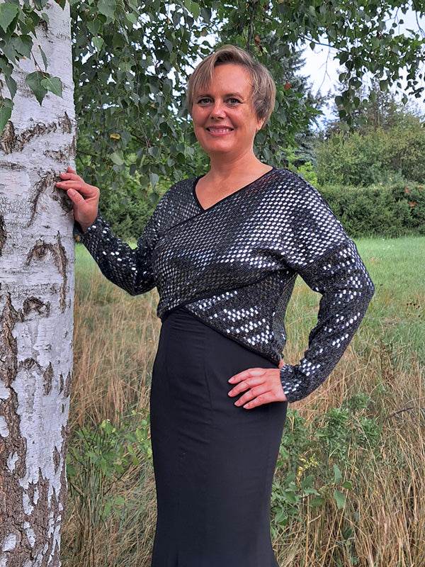 Schnittmuster CRISSI - Crisscross-Pullover Gr. 34-54 - Sewando