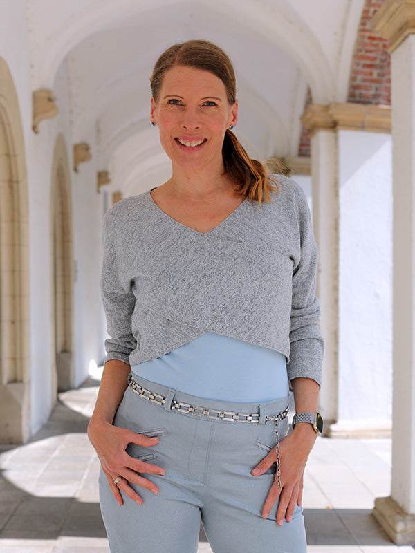 Schnittmuster CRISSI - Crisscross-Pullover Gr. 34-54 - Sewando