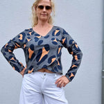 Schnittmuster CRISSI - Crisscross-Pullover Gr. 34-54 - Sewando