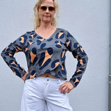 Schnittmuster CRISSI - Crisscross-Pullover Gr. 34-54 - Sewando