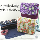eBook CrossbodyBag WISCONSIN30 Nähanleitung Schnittmuster - Sewando