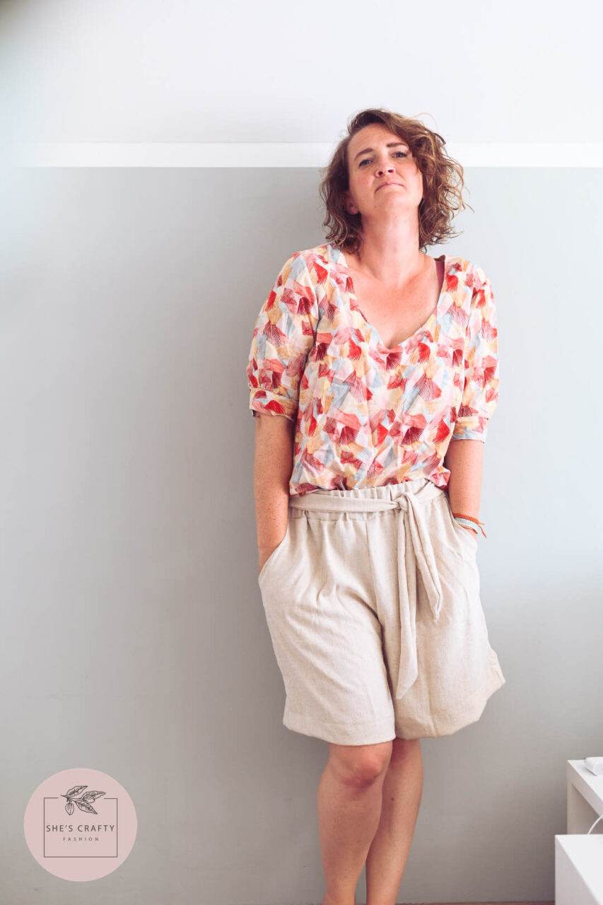 Schnittmuster EASY BREEZY SHORTS WOMAN 32-50 - Sewando