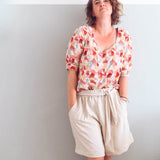 Schnittmuster EASY BREEZY SHORTS WOMAN 32-50 - Sewando