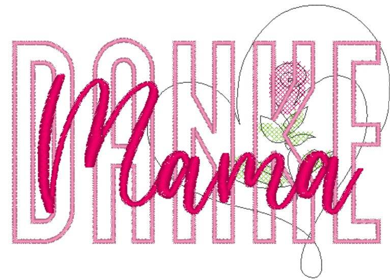 Stickdatei - DANKE Mama - Sewando