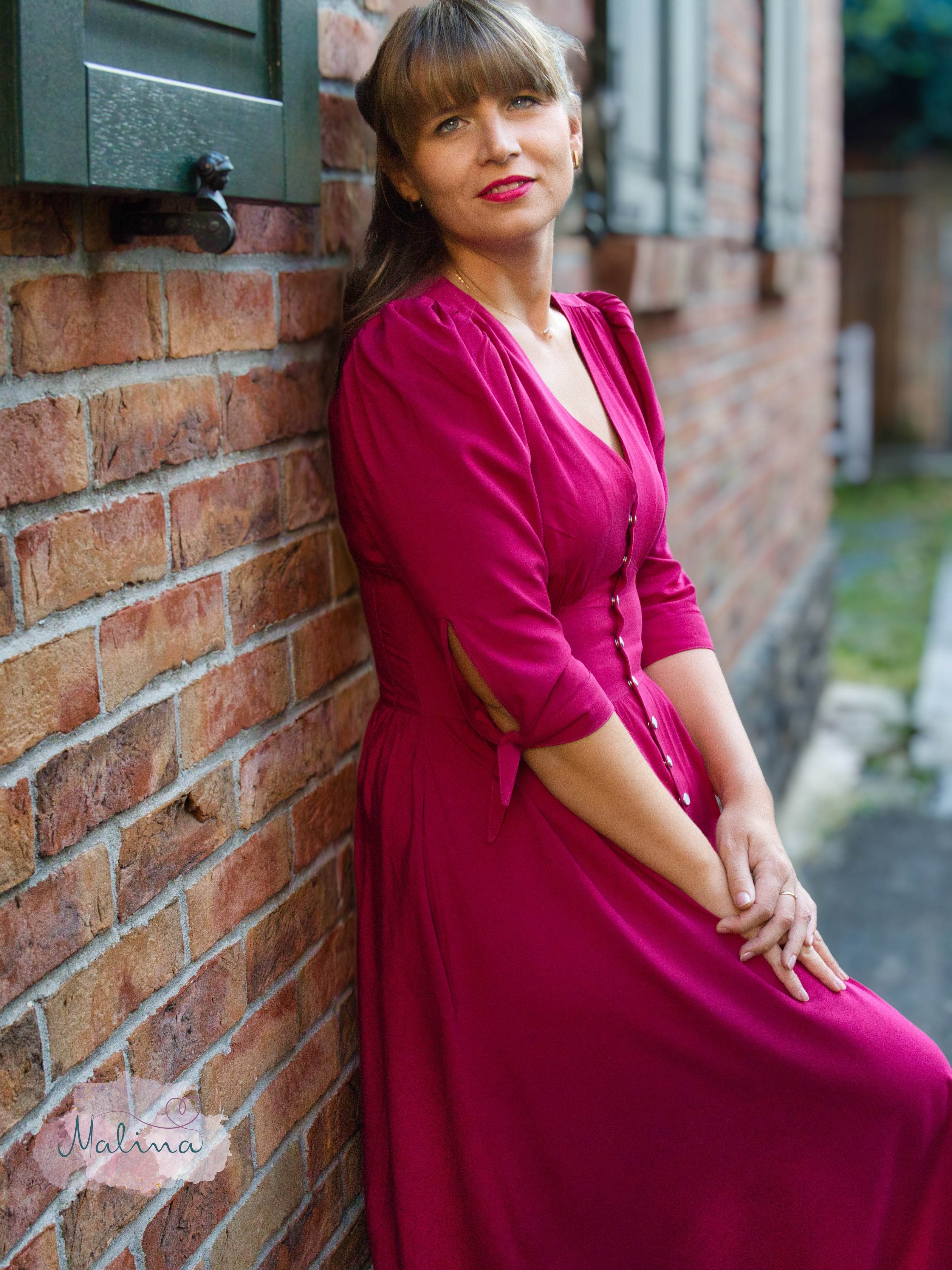 Schnittmuster Kleid Margret Gr. 34-50 - Sewando