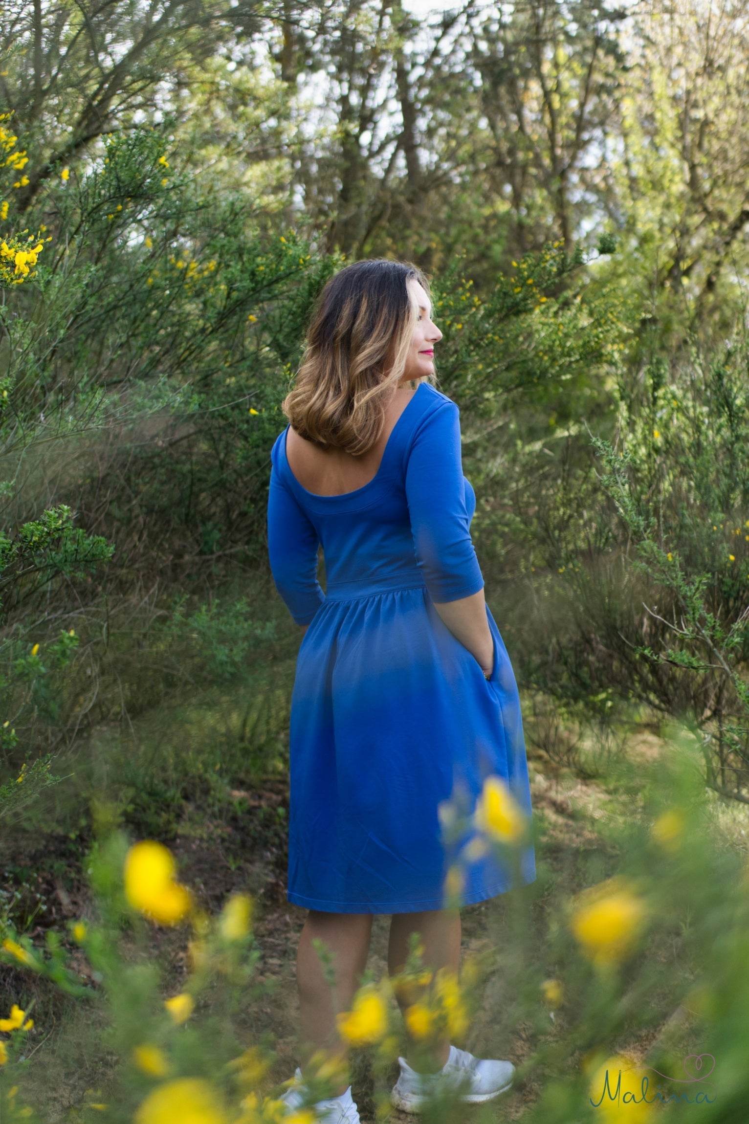 Schnittmuster Kleid Jana Gr. 34-50 - Sewando