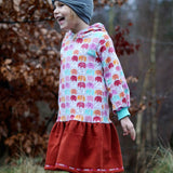 Schnittmuster Sweatkleid Tina Gr. 86-140 - Sewando