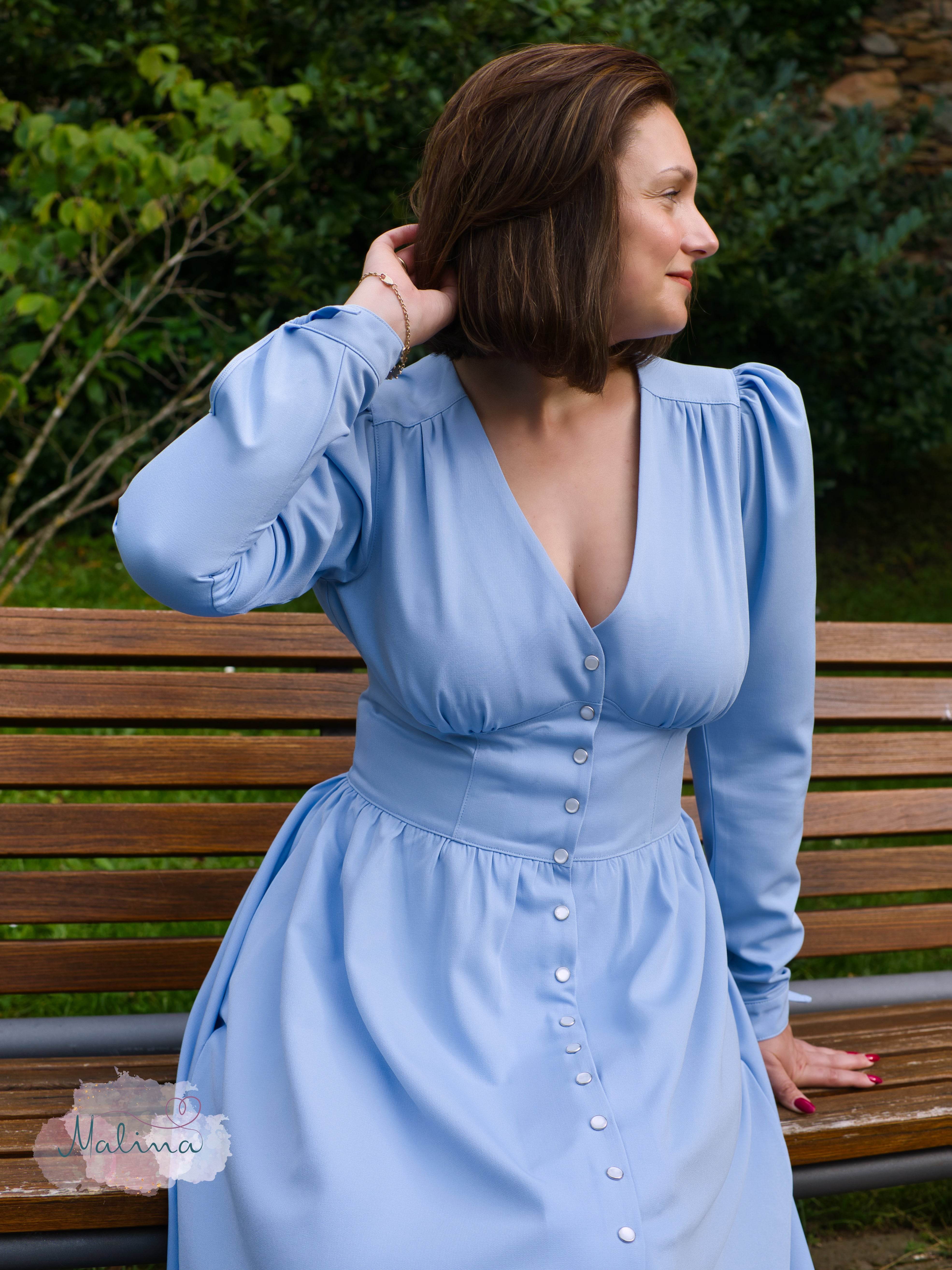 Schnittmuster Kleid Margret Gr. 34-50 - Sewando