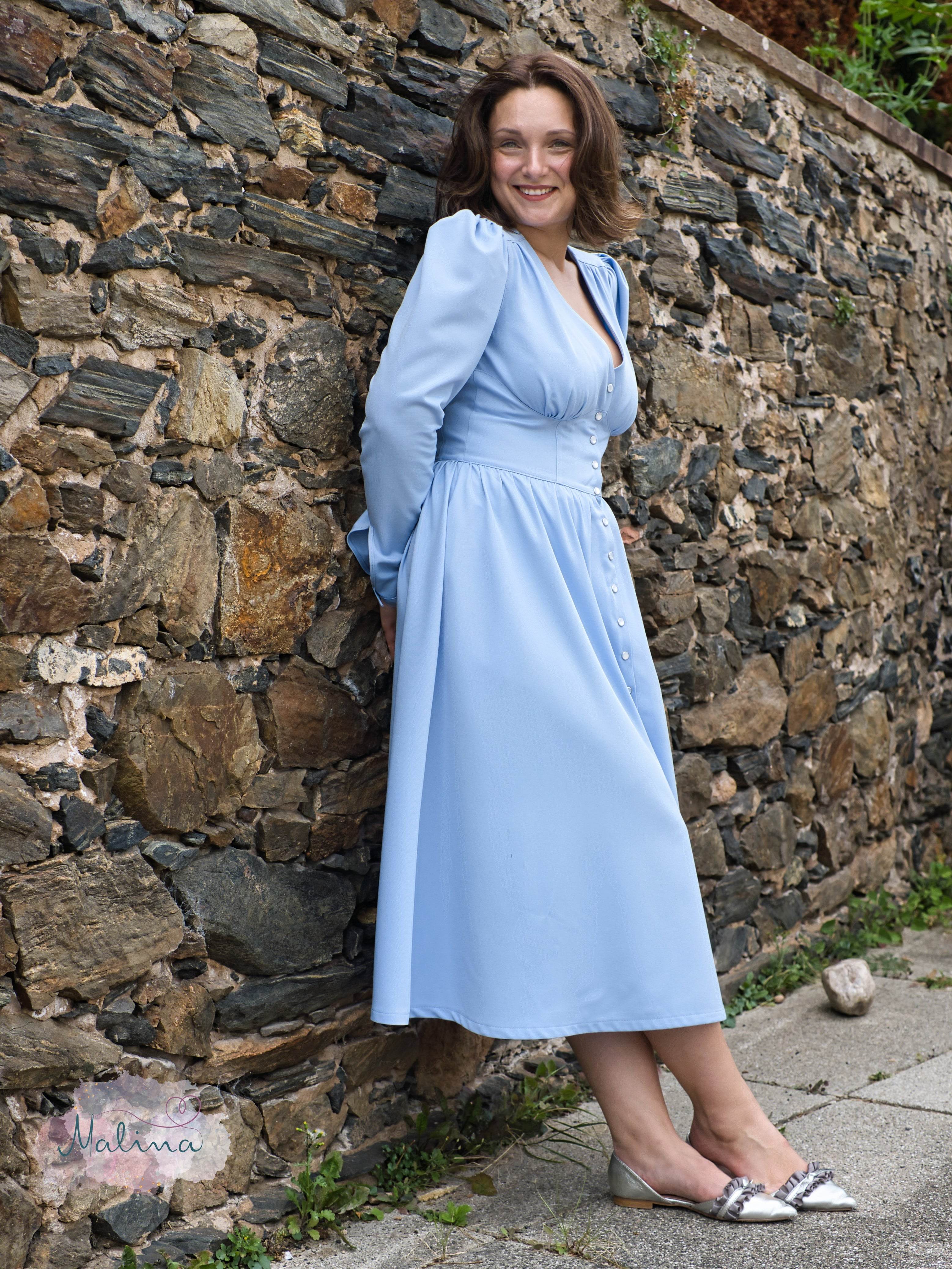 Schnittmuster Kleid Margret Gr. 34-50 - Sewando