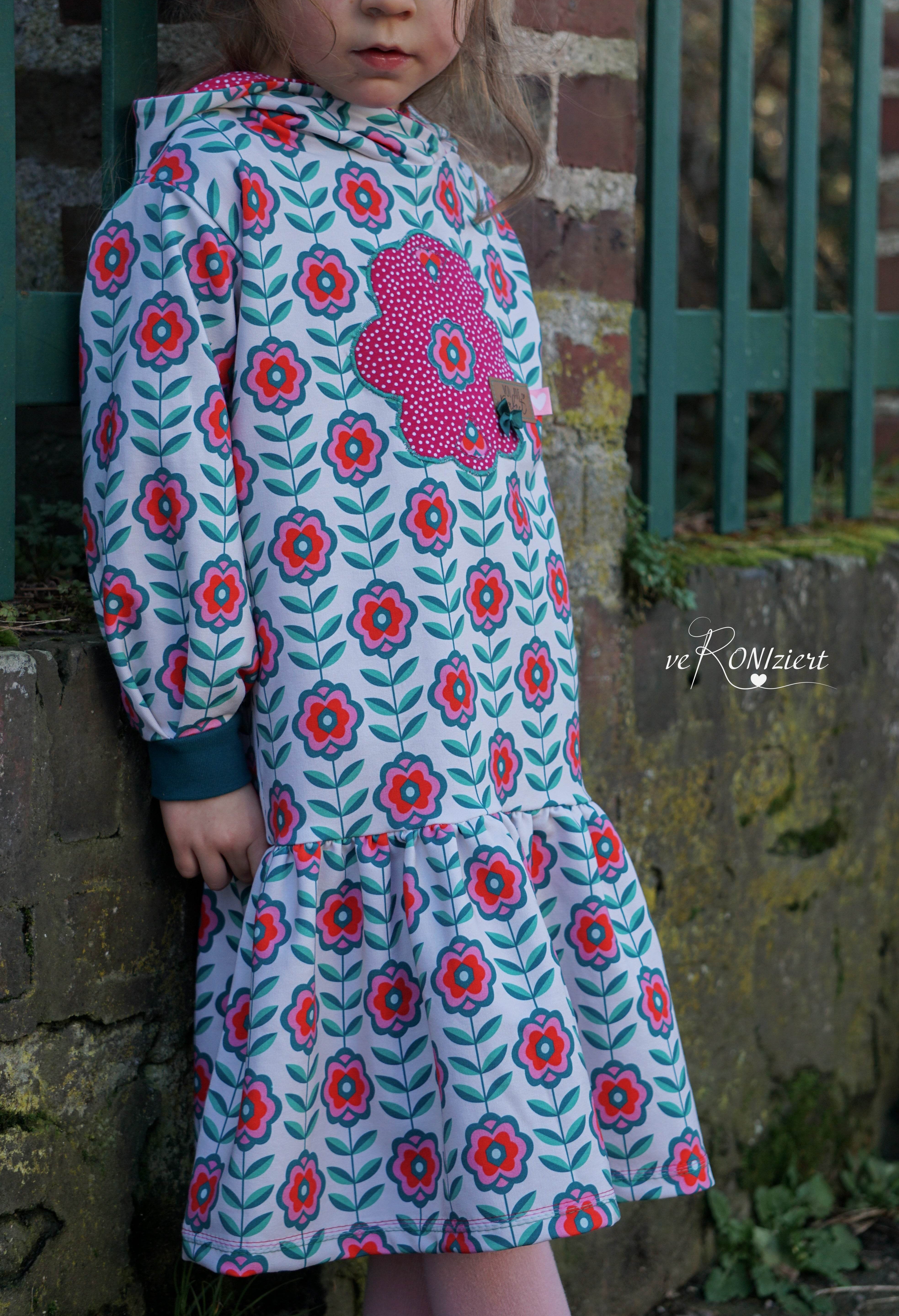 Schnittmuster Sweatkleid Tina Gr. 86-140 - Sewando