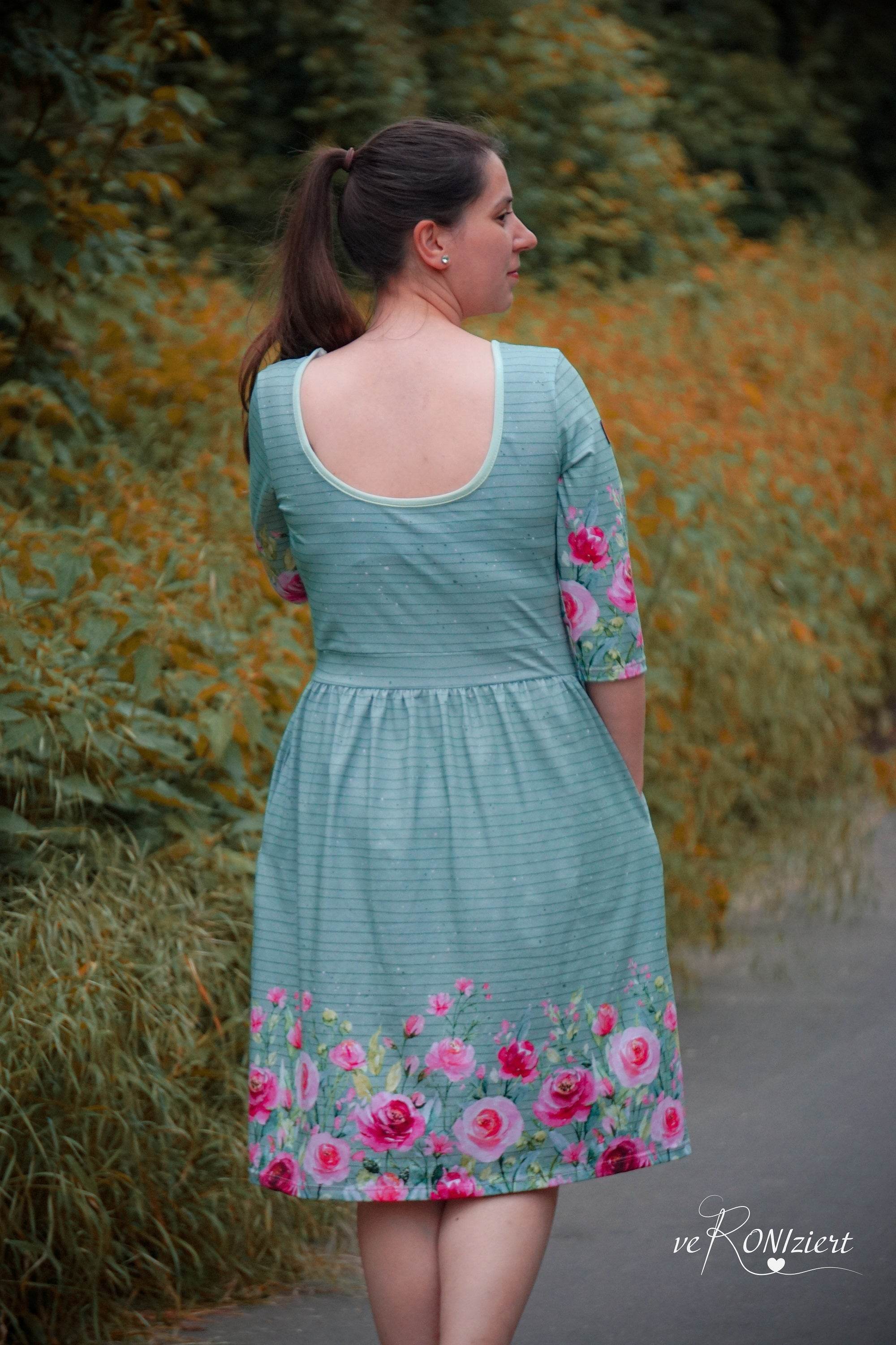 Schnittmuster Kleid Jana Gr. 34-50 - Sewando