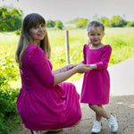 Schnittmuster Kleid Jana MiniMe Gr. 86-140 - Sewando