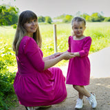 Schnittmuster Kleid Jana MiniMe Gr. 86-140 - Sewando