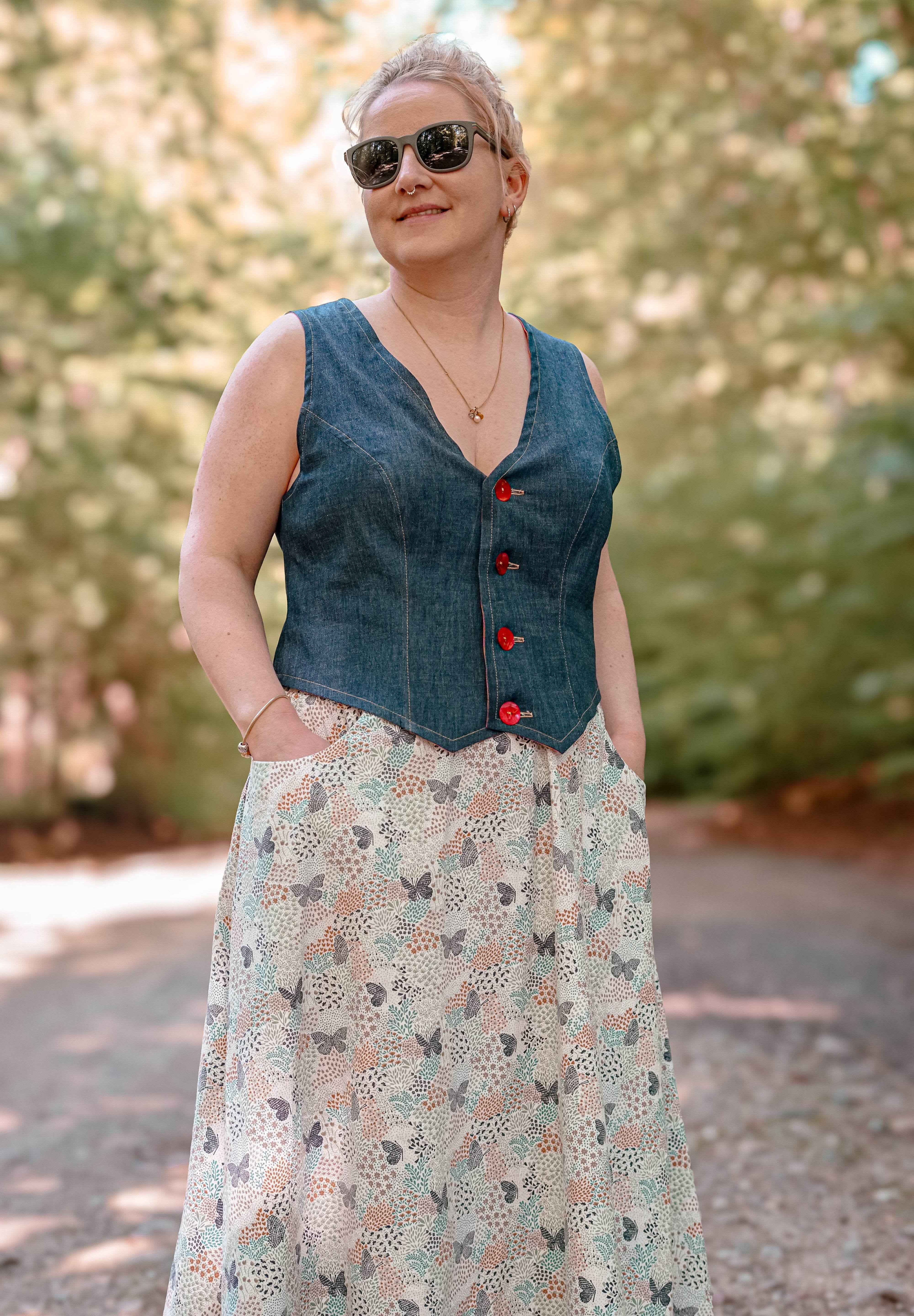 MØN.weste | Damen | 32-52 | Schnitt : - Sewando