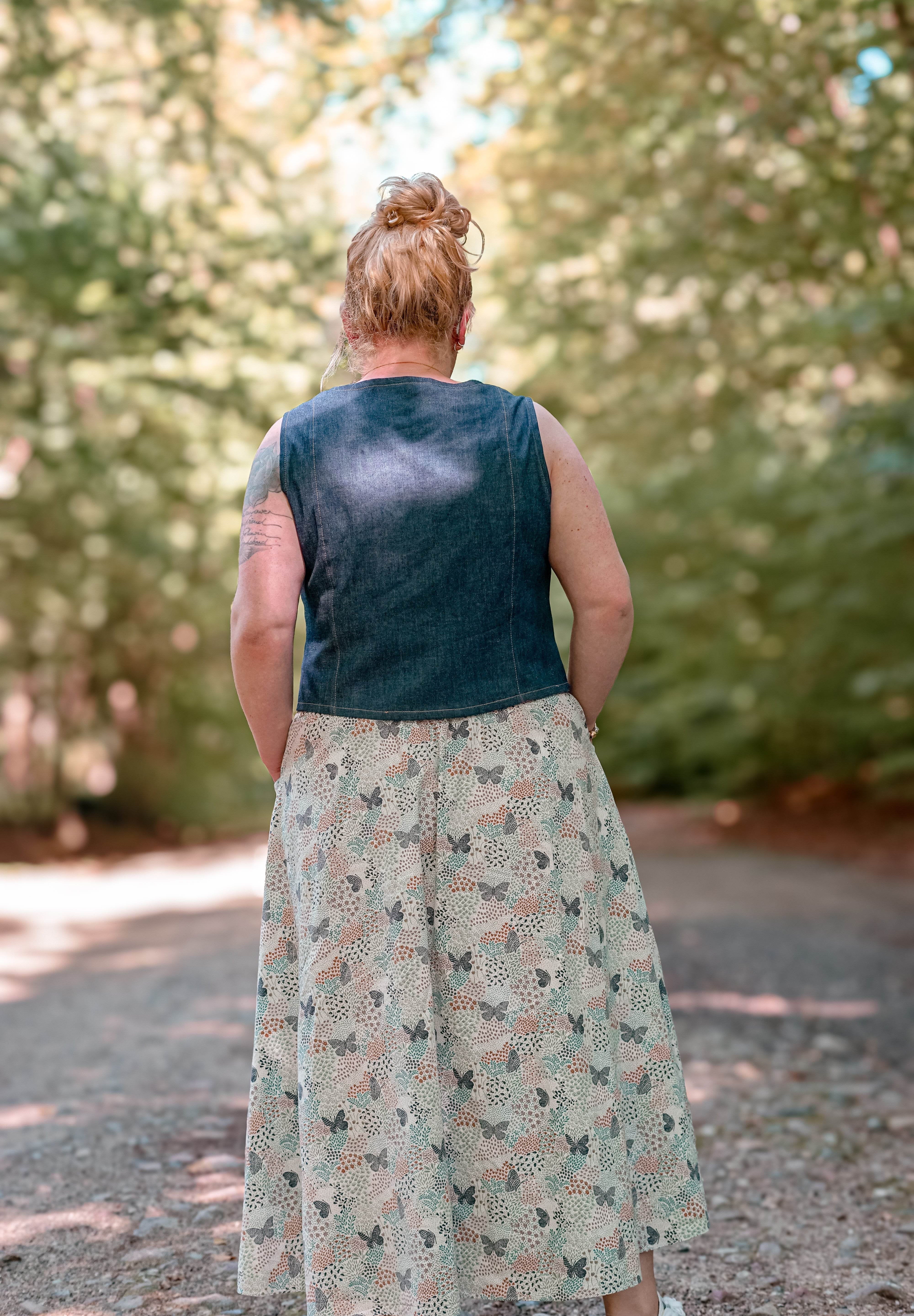 MØN.weste | Damen | 32-52 | Schnitt : - Sewando
