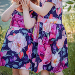 Schnittmuster Kleid Jana MiniMe Gr. 86-140 - Sewando