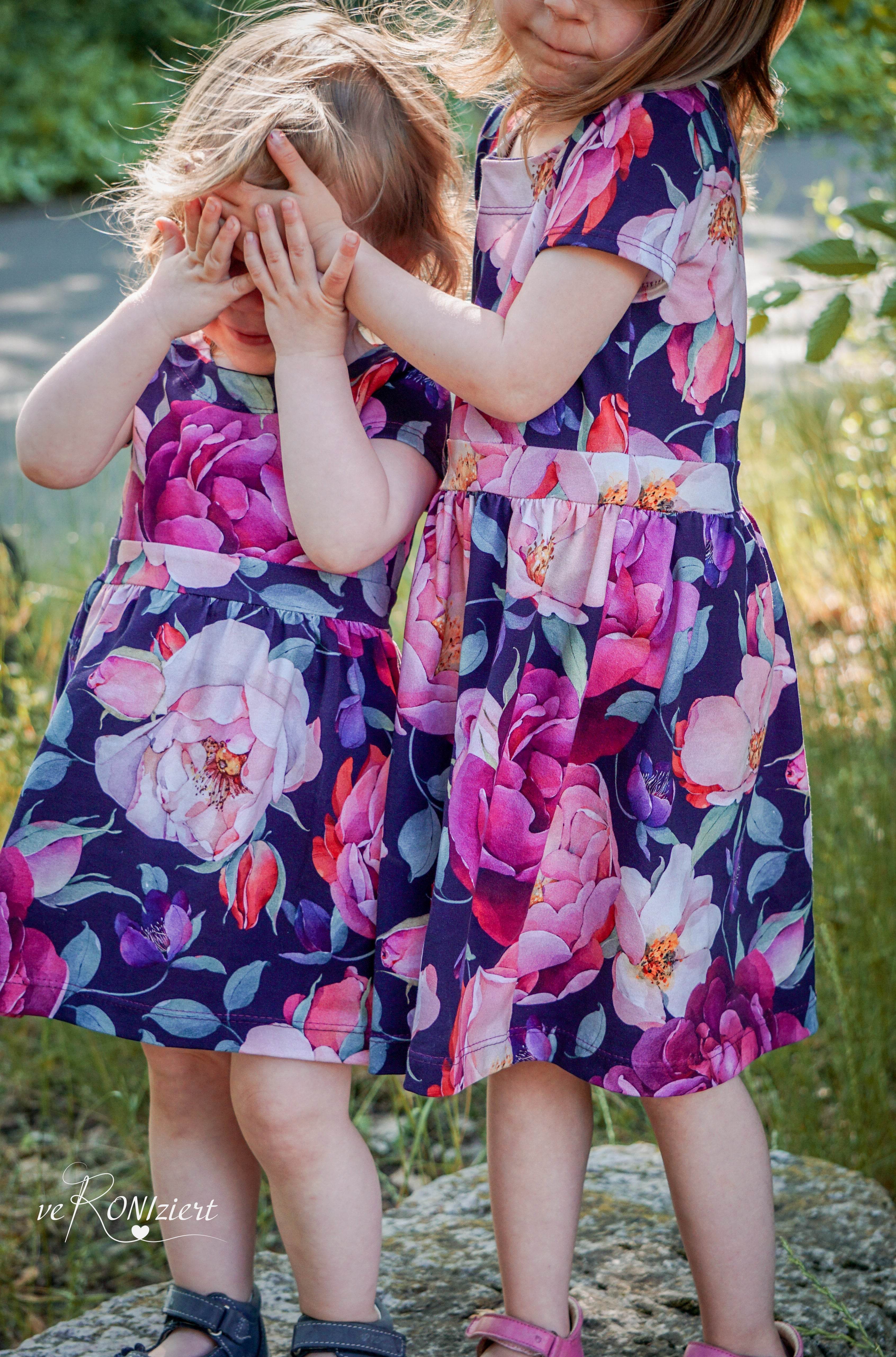 Schnittmuster Kleid Jana MiniMe Gr. 86-140 - Sewando