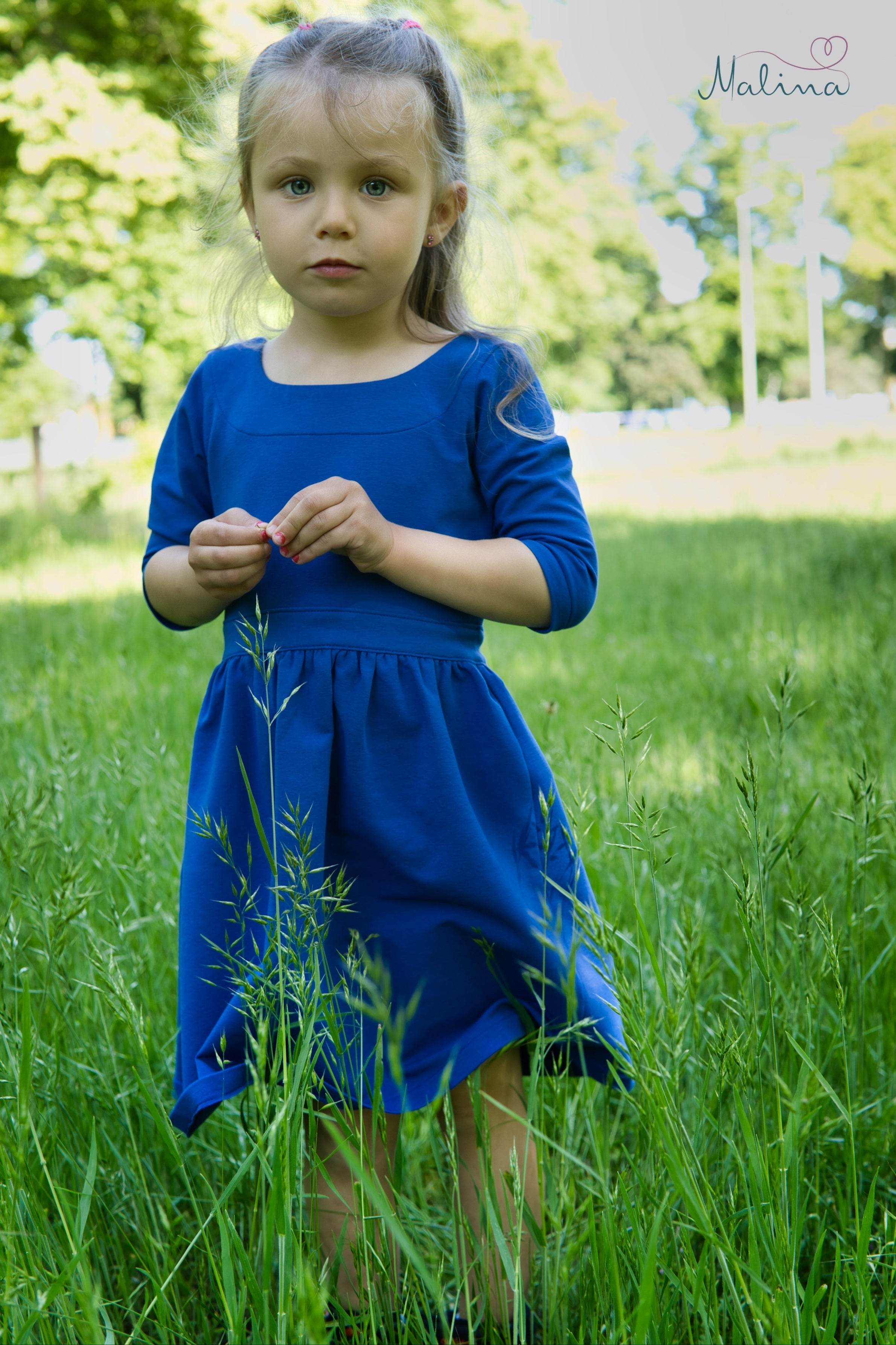 Schnittmuster Kleid Jana MiniMe Gr. 86-140 - Sewando
