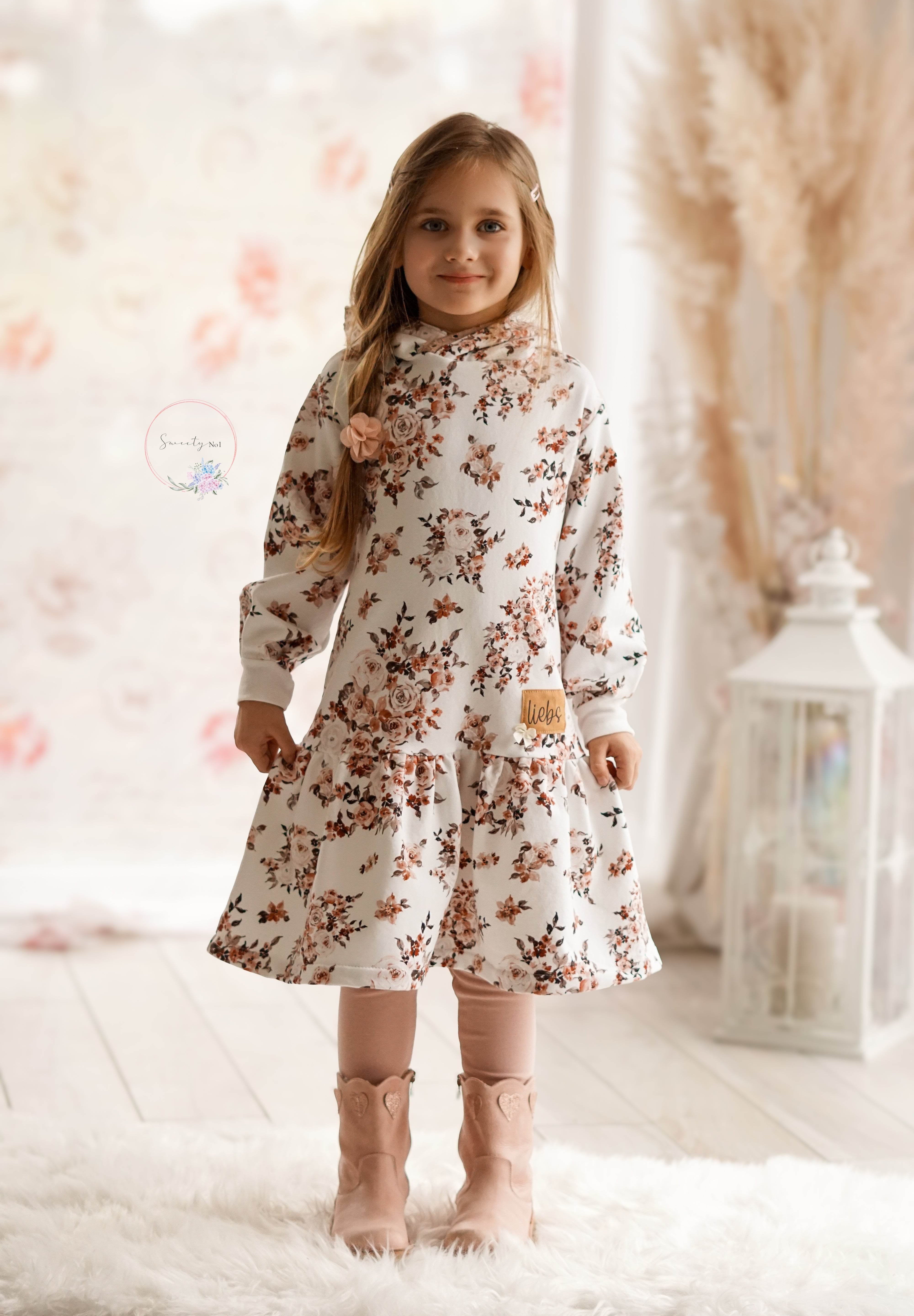 Schnittmuster Sweatkleid Tina Gr. 86-140 - Sewando