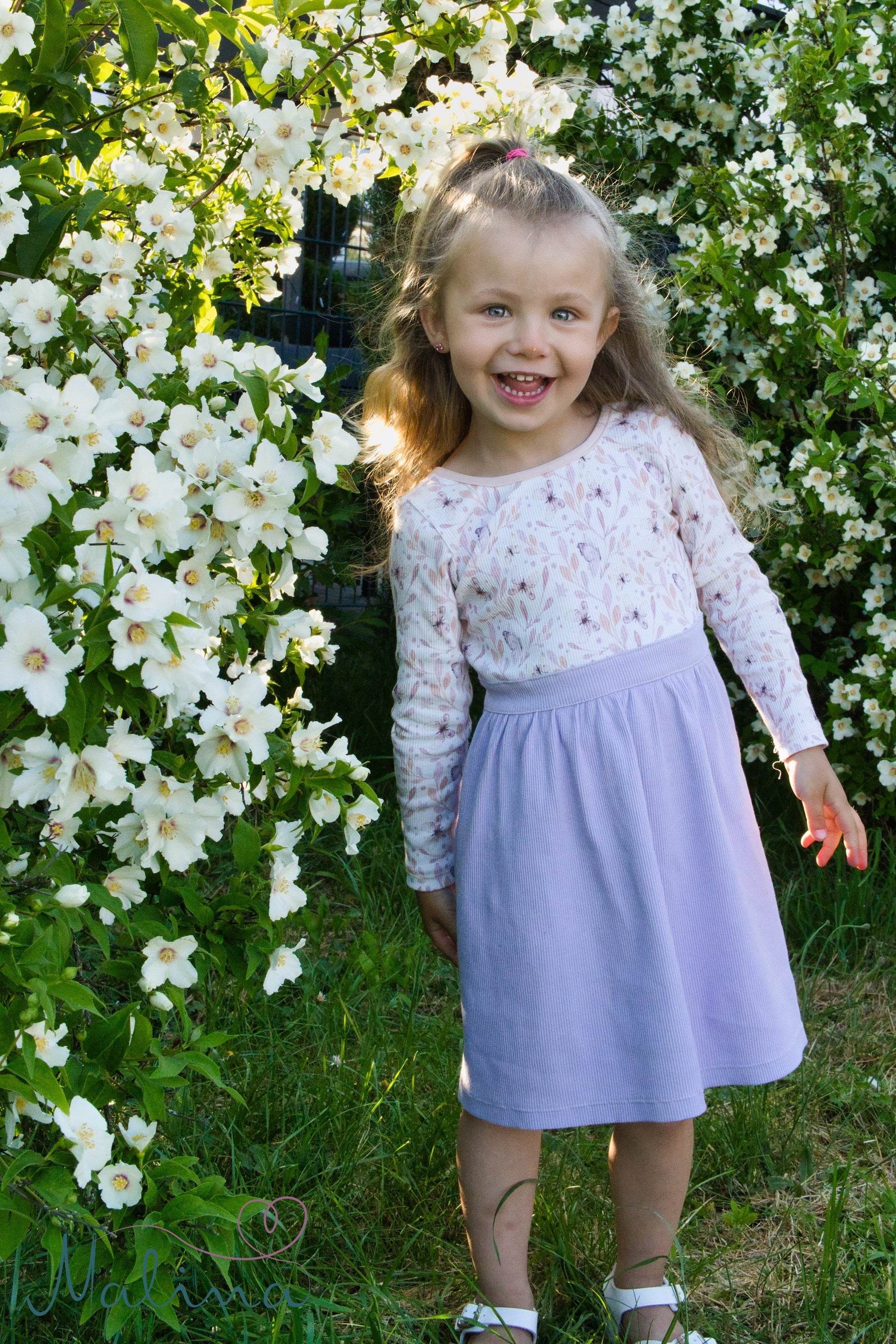 Schnittmuster Kleid Jana MiniMe Gr. 86-140 - Sewando