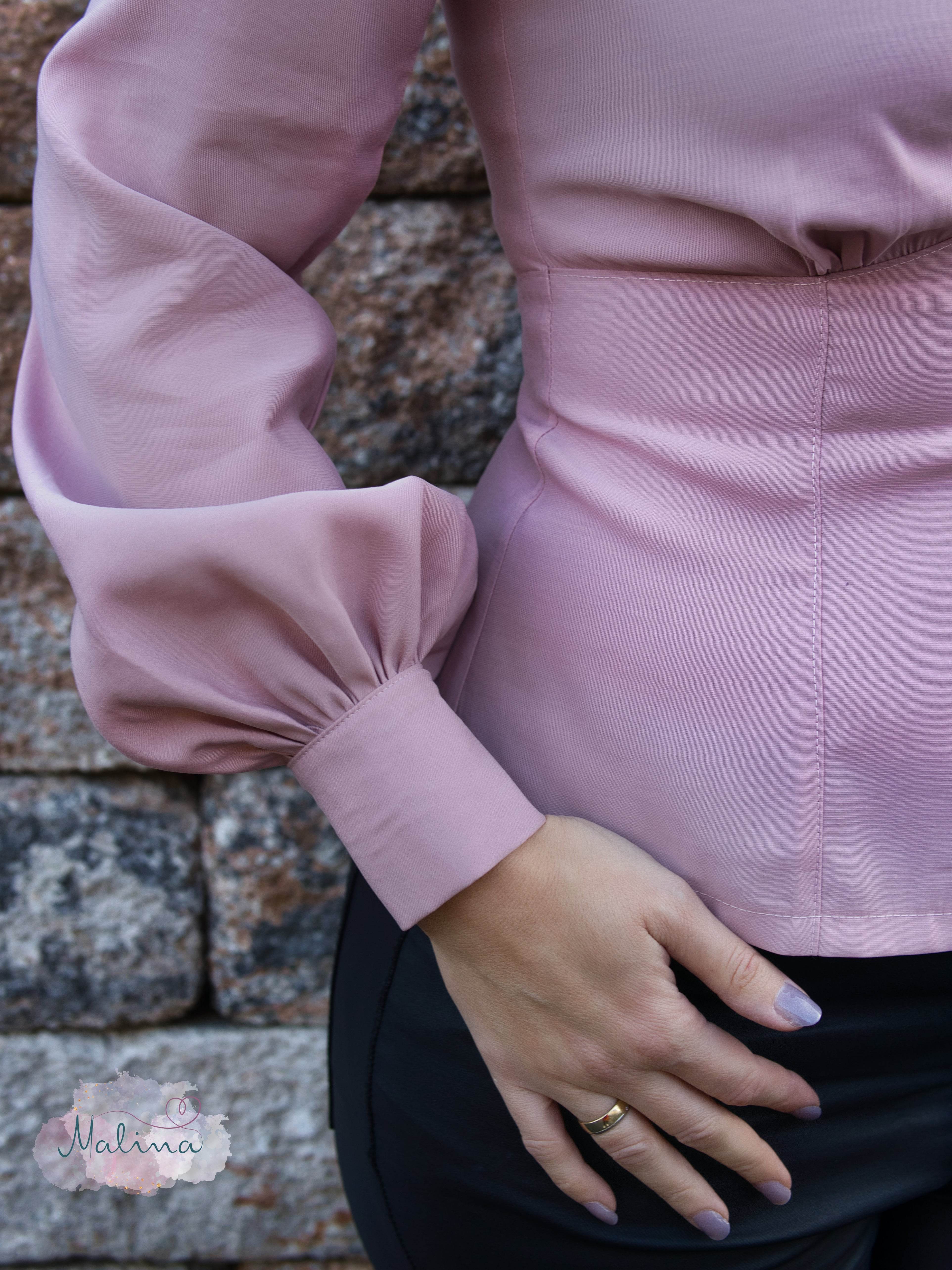 Schnittmuster Bluse Luise Gr. 34-50 - Sewando