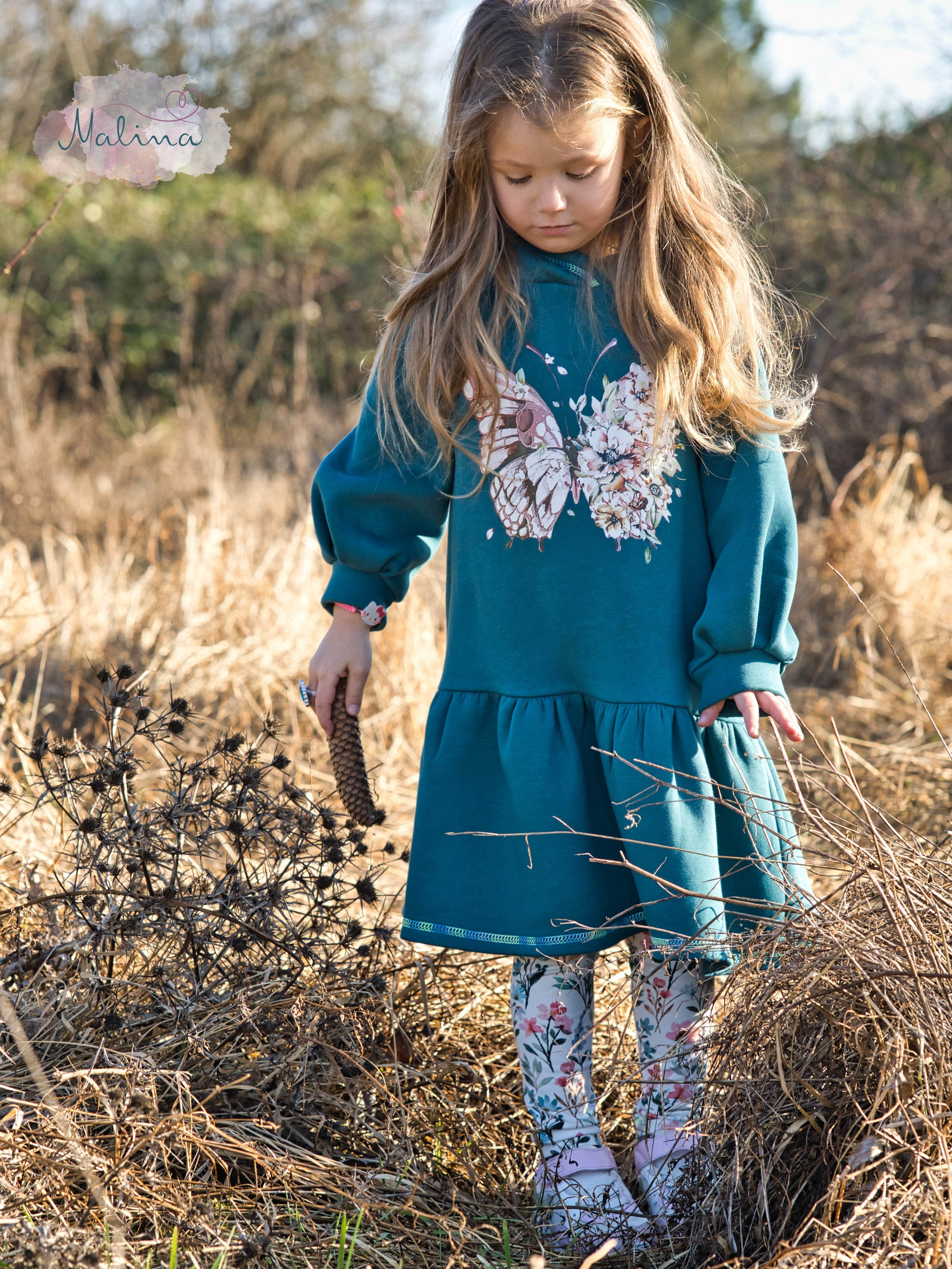 Schnittmuster Sweatkleid Tina Gr. 86-140 - Sewando
