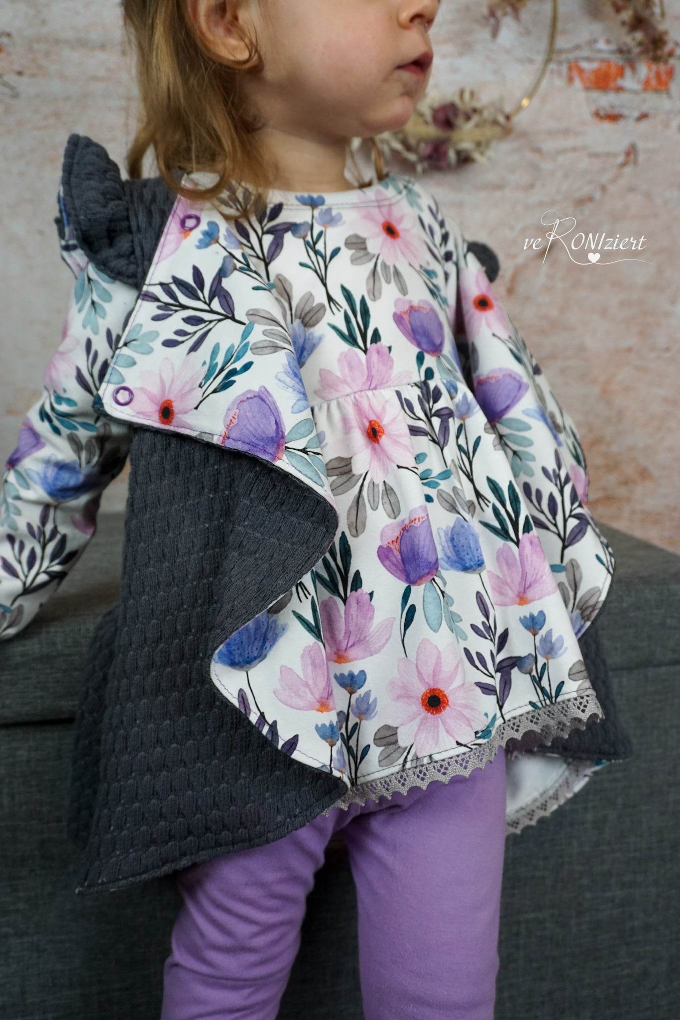 Schnittmuster Cardigan Clara Größen 86-140 - Sewando