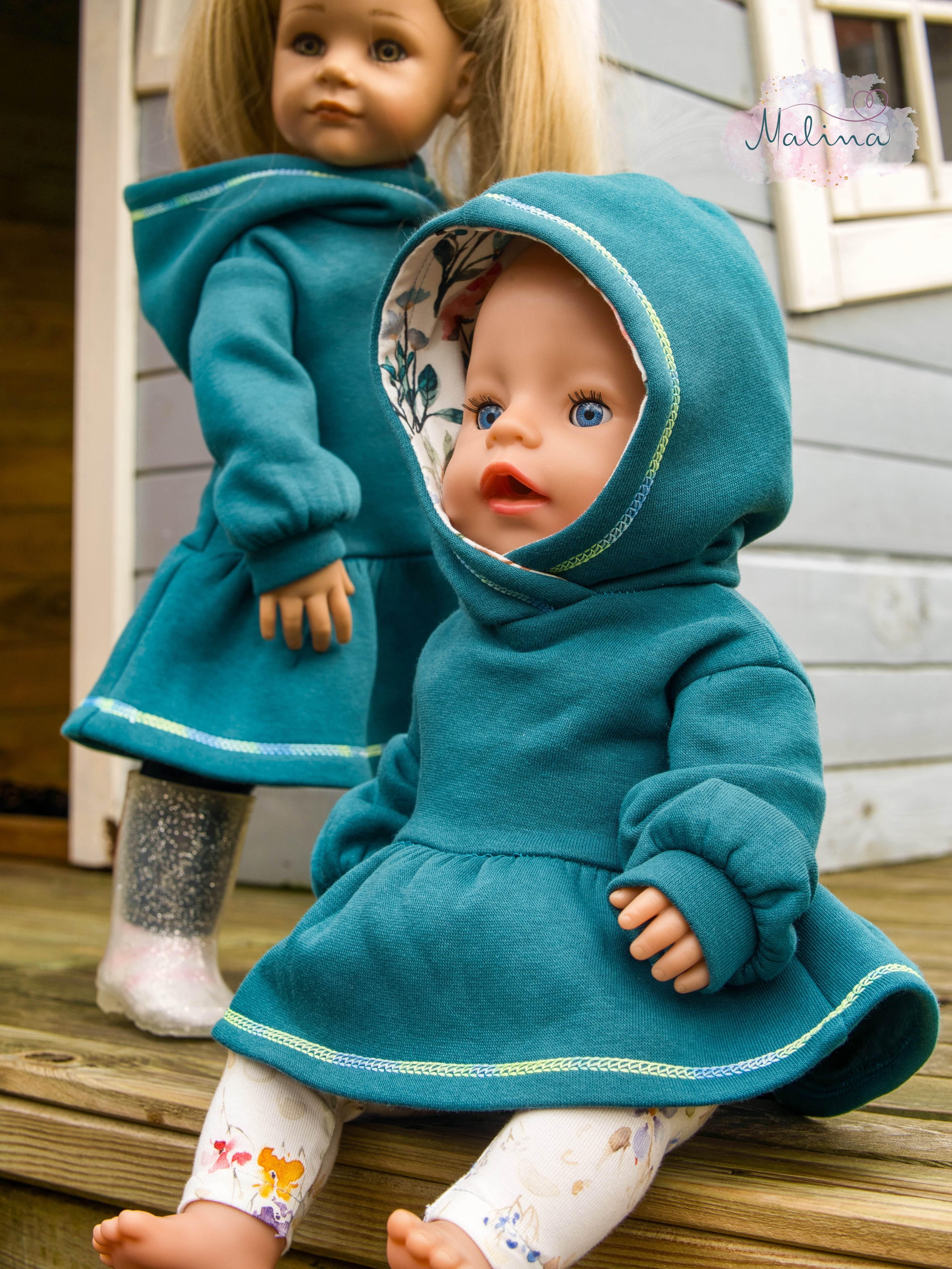 Schnittmuster Puppe Sweatkleid Tina MiniMe - Sewando